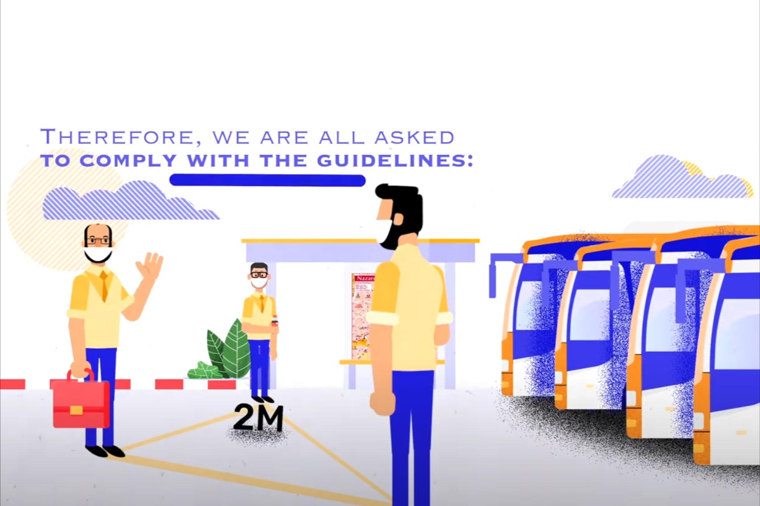 קבוצת עפיפי נרתמת למאמץ הלאומי לבלימת מגפת הקורונה עם סרטון להעלאת מודעות הנוסעים לבטיחות בשגרת הקורונה